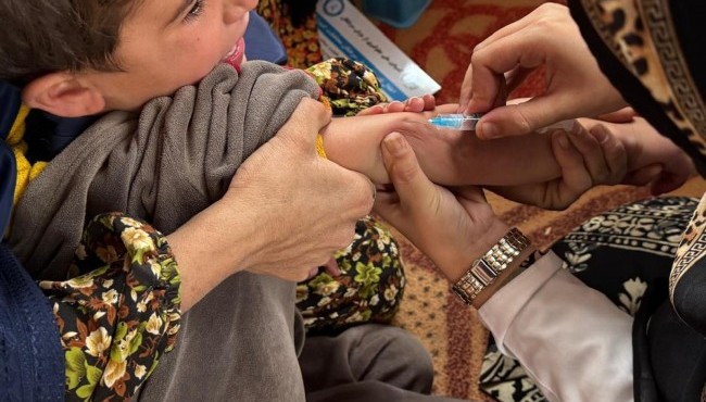 واکسین سرخکان در افغانستان !